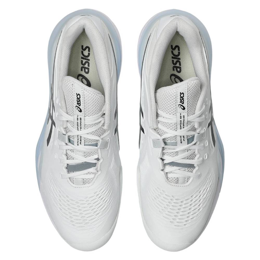 ASICS Gel Resolution X Men's Tennis Shoes - White/Black - High-Performance Court Shoes for Competitive Play & Training
