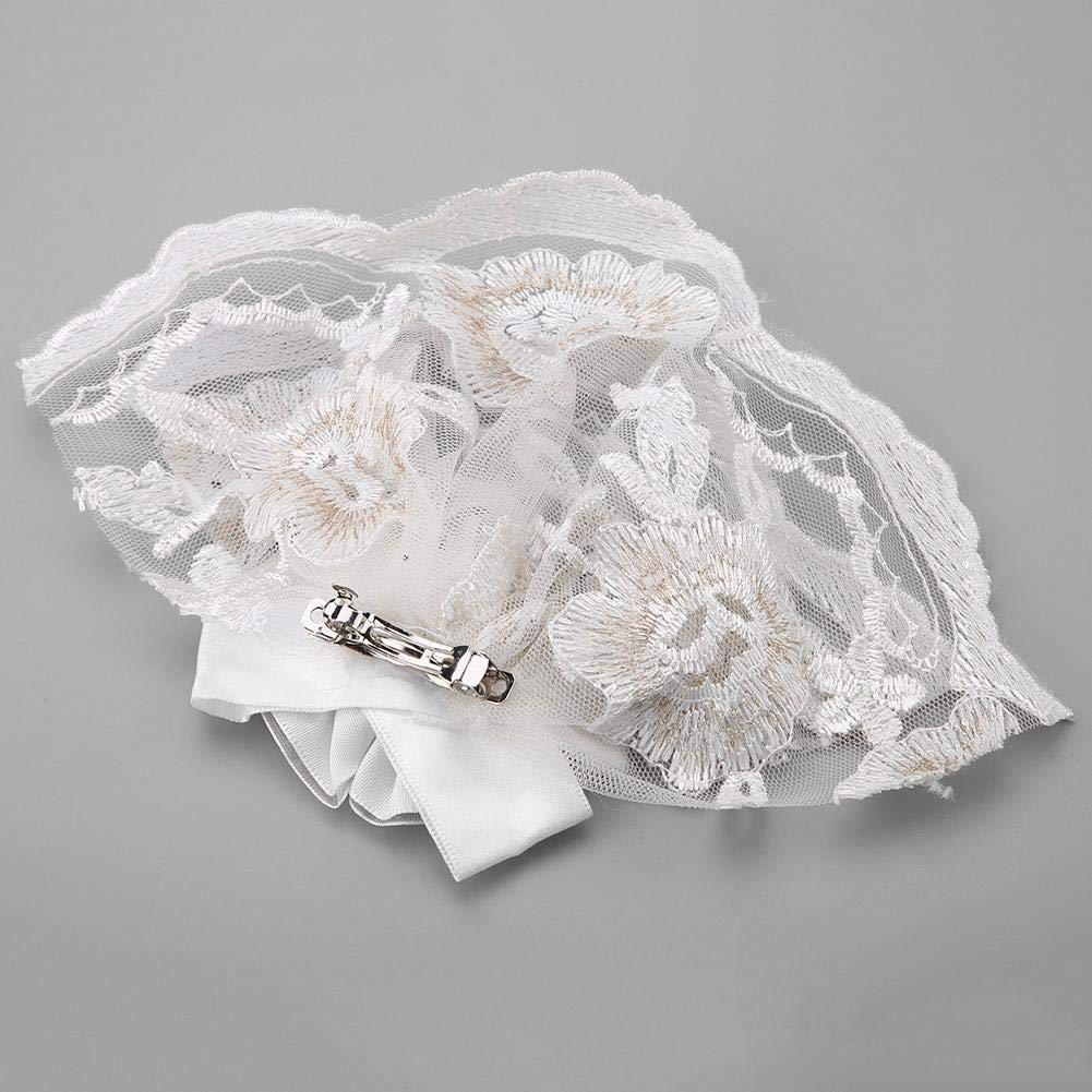 HEEPDD Pet Wedding Veil & Headpiece - Adjustable Cat Dog Wedding Veil with Bow Clips for Puppy Kitten Bridal Party, Pet Hair Accessories for Wedding Photos & Special Occasions
