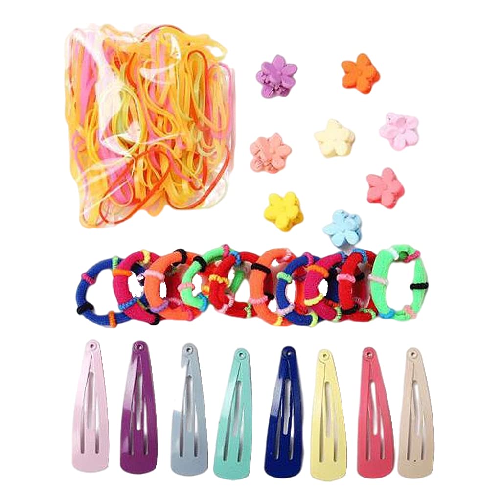 **LOSA Snap Hair Clips - Thick Seamless Cotton Hair Bands & Rubber Bands for Women - Perfect for Ponytails, Braids, and Everyday Styling**