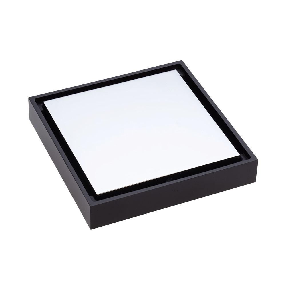 Fienza 2-in-1 Square Tile Floor Waste Drain Cover - 88mm Stainless Steel Bathroom & Shower Drain for Modern Homes