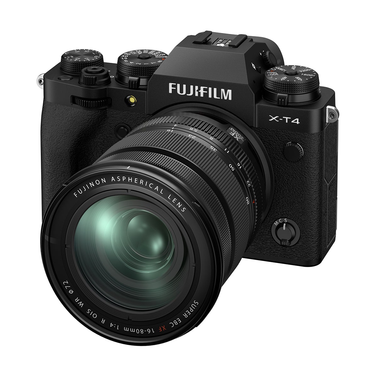 Fujifilm X-T4 Mirrorless Digital Camera with 16-80mm Lens Kit (Black) - Open Box - Perfect for Travel, Vlogging & Professional Photography