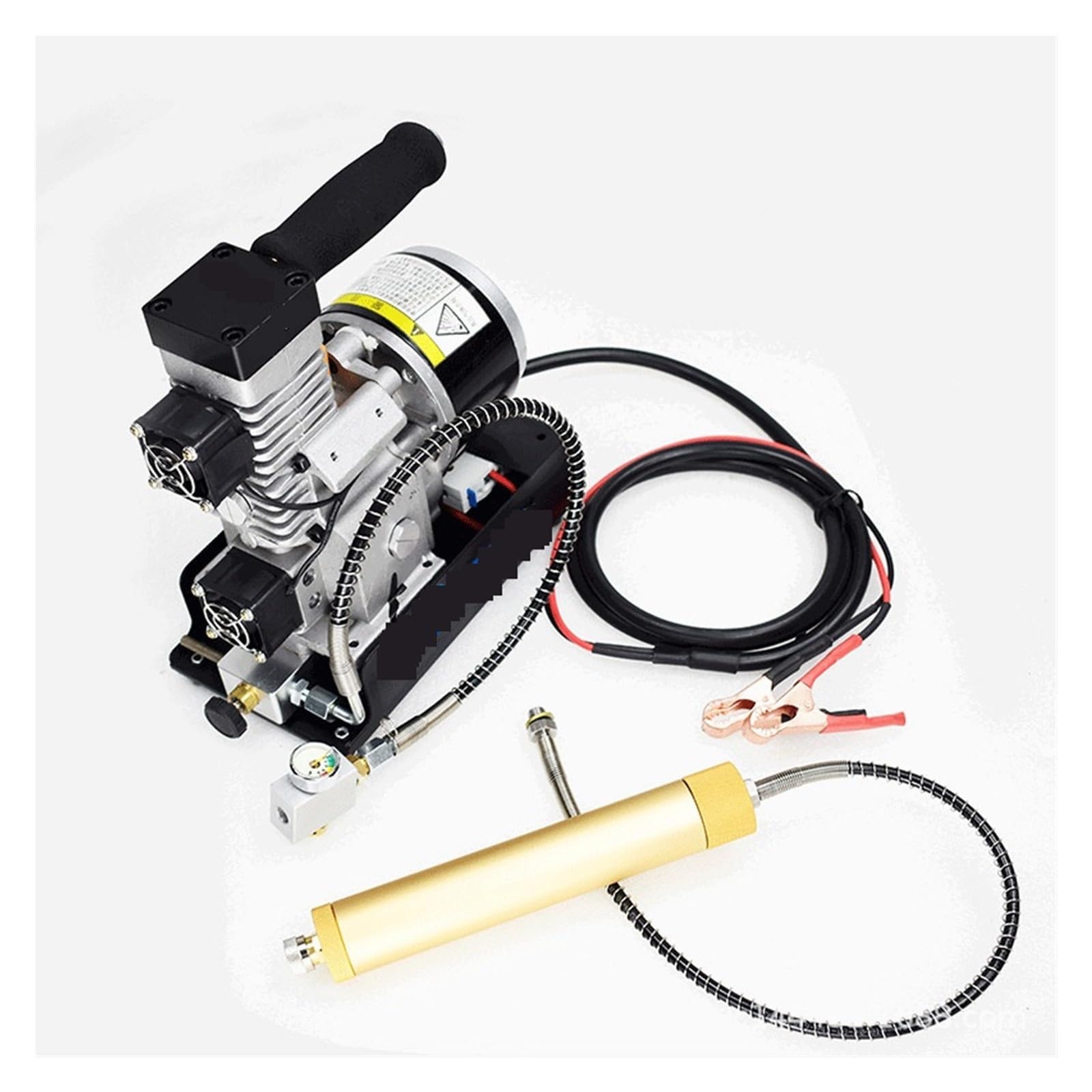 30MPa High-Pressure Portable Vehicle-Mounted Scuba Diving Air Compressor Pump for Oxygen Tank - Perfect for Underwater Diving, Emergency Air Supply & Outdoor Adventures