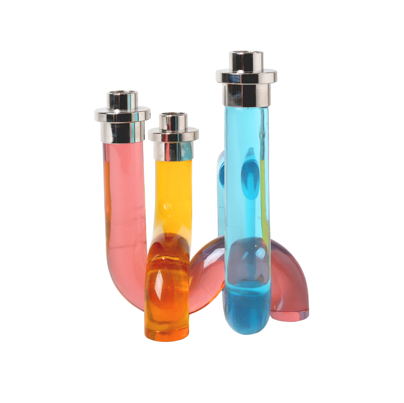 Modern Acrylic Candle Holder - Elegant Home Decor for Dining Table, Wedding Centerpiece & Romantic Ambiance Lighting