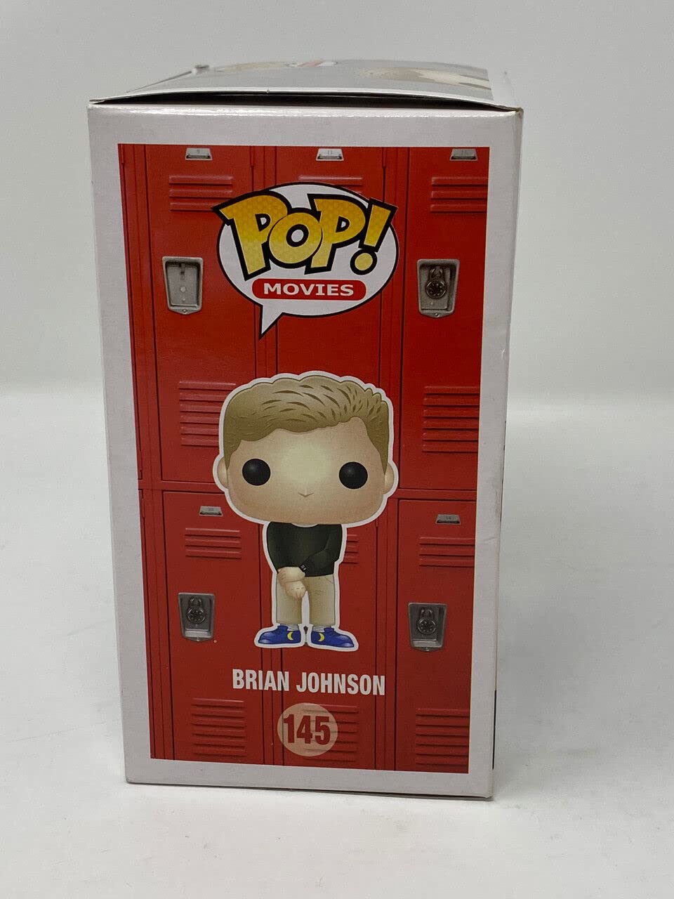 Anthony Michael Hall Autographed Brian Johnson The Breakfast Club Funko Pop Vinyl Figure with BAS COA - 80s Movie Collectible for Fans & Display