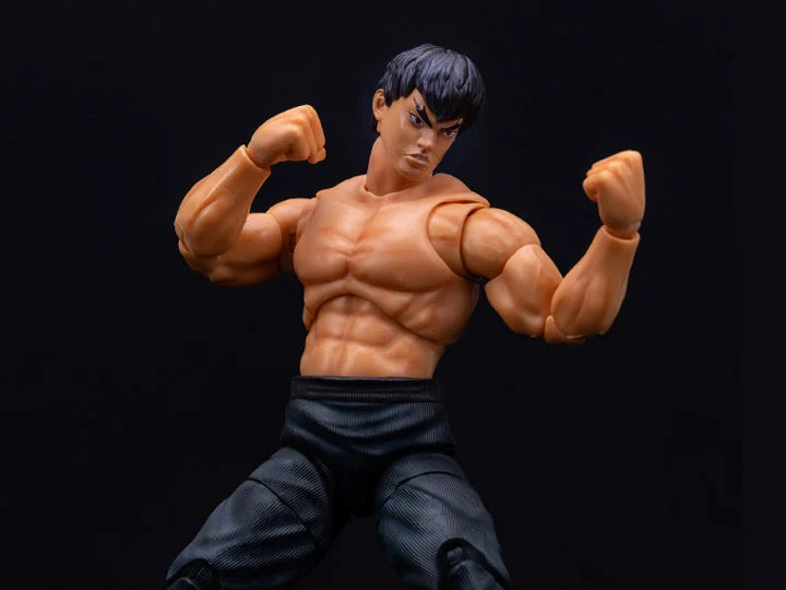Ultra Street Fighter II: The Final Challengers Fei Long 1/12 Scale Action Figure - Collectible Fighting Game Character Model for Display & Gaming Battles