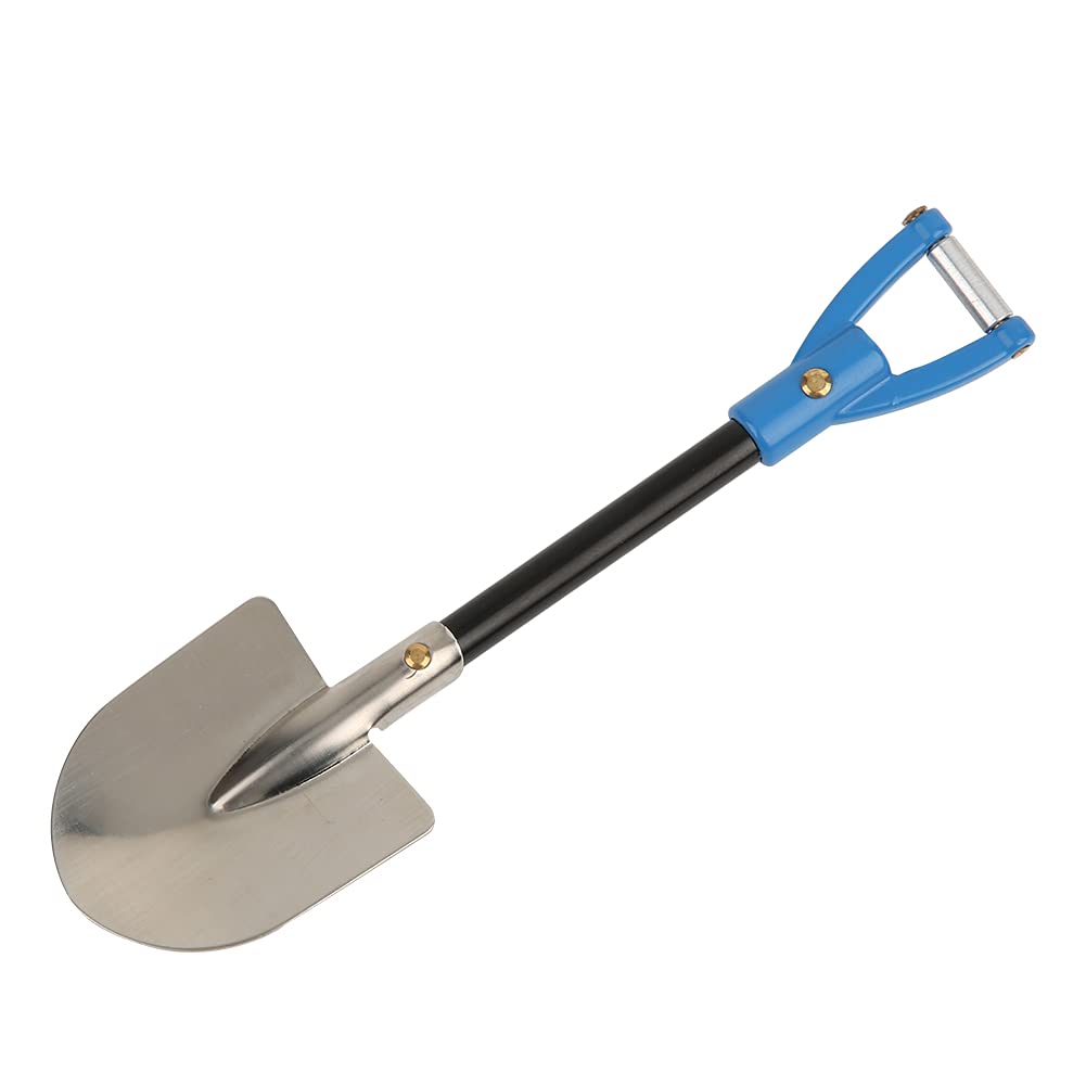 ZYHA 1/10 Scale Remote Control Crawler Shovel - All-Terrain RC Car with Metal Construction for Kids & Adults (Blue) - Perfect for Off-Road Adventures, Backyard Play & RC Hobby Enthusiasts