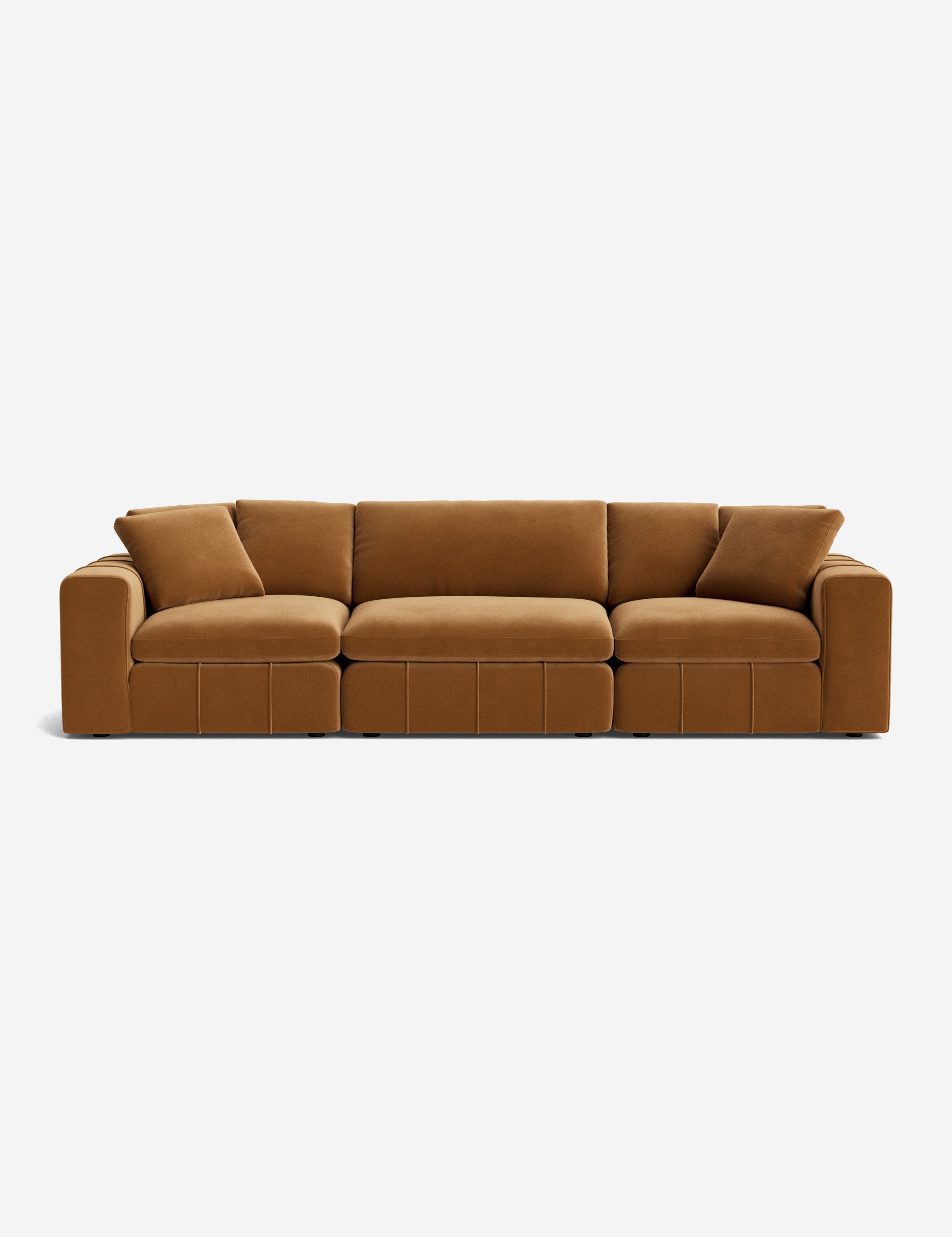 Capella Sofa - Modern Comfortable Living Room Couch for Small Spaces, Home & Office Use