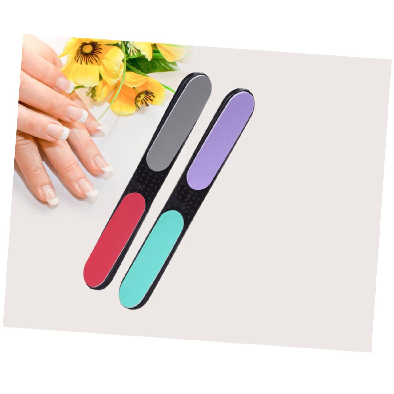 Beavorty 10pcs Nail Files - Professional Edge Shaping, Polishing & Grinding Tools for Manicure, Nail Art & Pedicure | Perfect for Home Use, Nail Salons & DIY Nail Care