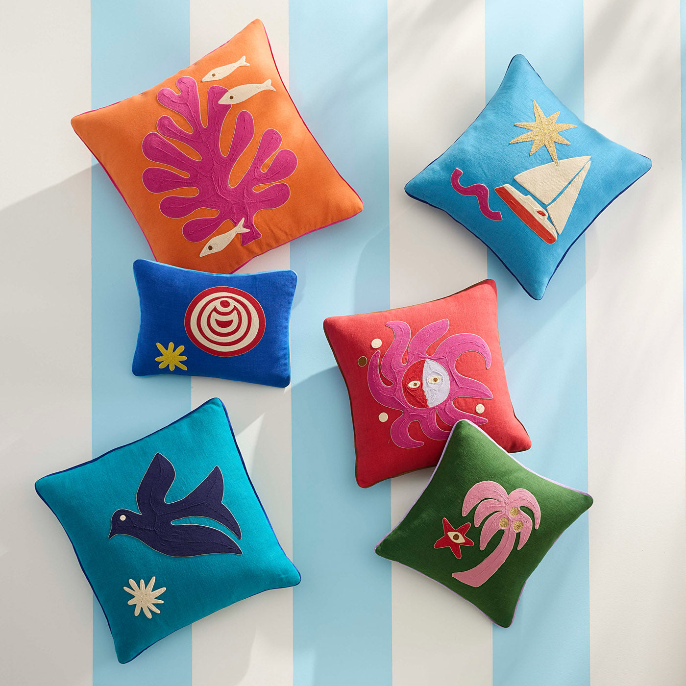 Playa Sun Pillow - Ultra Soft Travel Neck Pillow for Airplane, Car & Home - Comfortable Support for Sleeping, Relaxing & Lounging - Perfect for Travel, Office & Nap Time