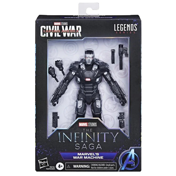 Captain America: Civil War Marvel Legends The Infinity Saga War Machine Action Figure – Collectible Toy for Marvel Fans, Perfect for Display & Role-Play Scenes
