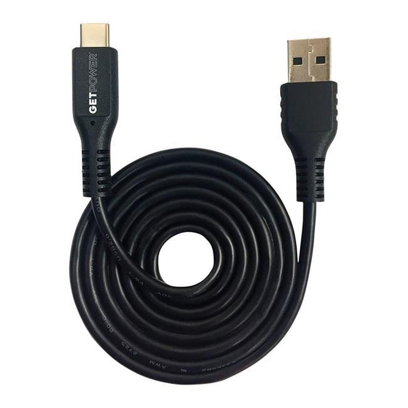 3 ft. Micro USB to USB Charging Cable - Fast Charging & Data Sync - Perfect for Smartphones, Tablets, and Power Banks