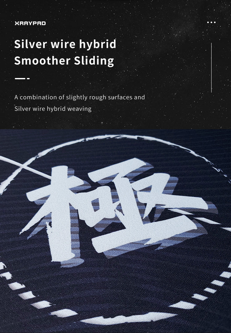 X Raypad Equate Plus V2 Gaming Mouse Pad - Large Blue Surface for Precision Control | Perfect for FPS, MOBA & Esports Gaming