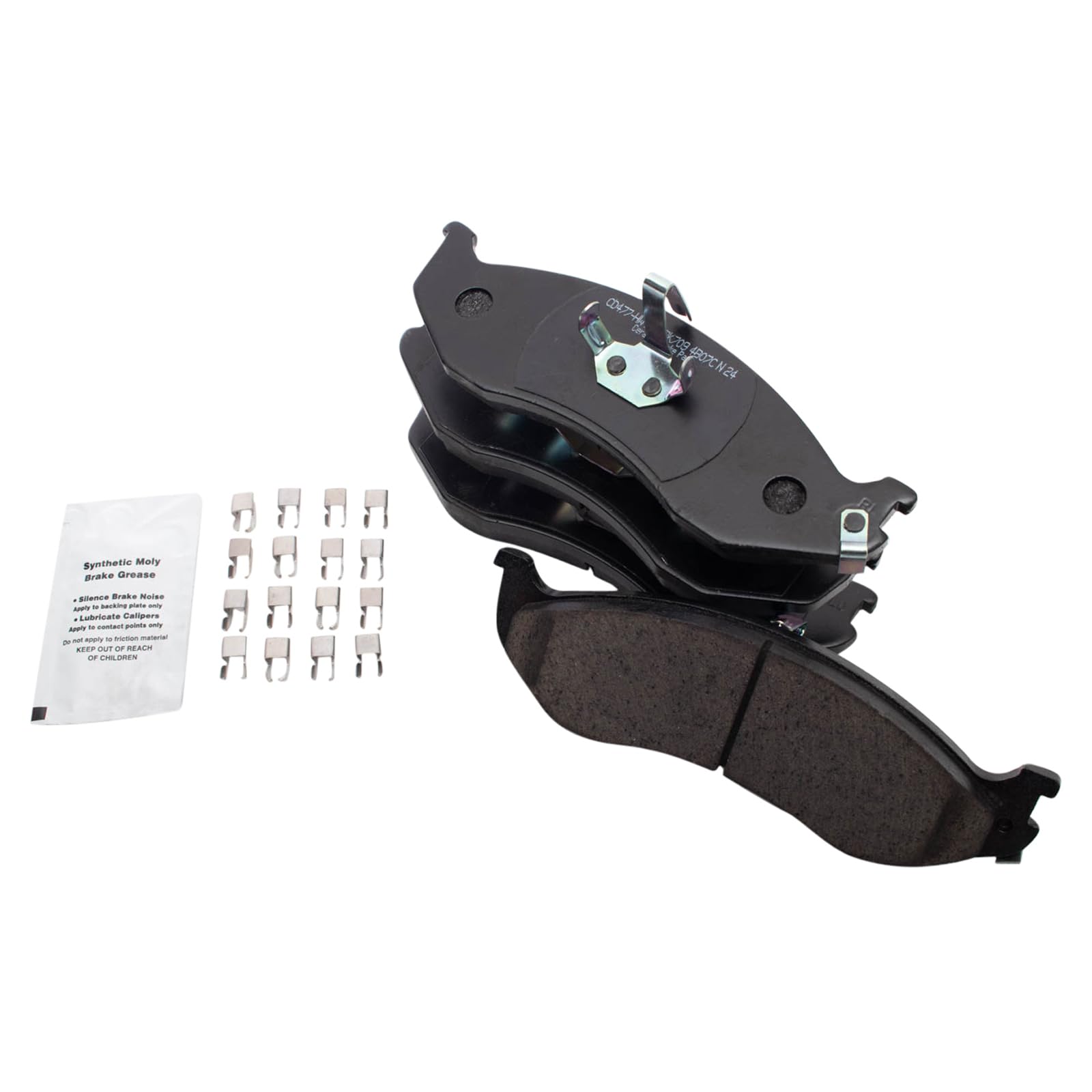 High-Performance Disc Brake Rotor & Ceramic Pad Kit with Drum & Shoe Set - Front & Rear Brake Upgrade for Cars, Trucks & SUVs - Ideal for Daily Commuting, Off-Roading & Towing