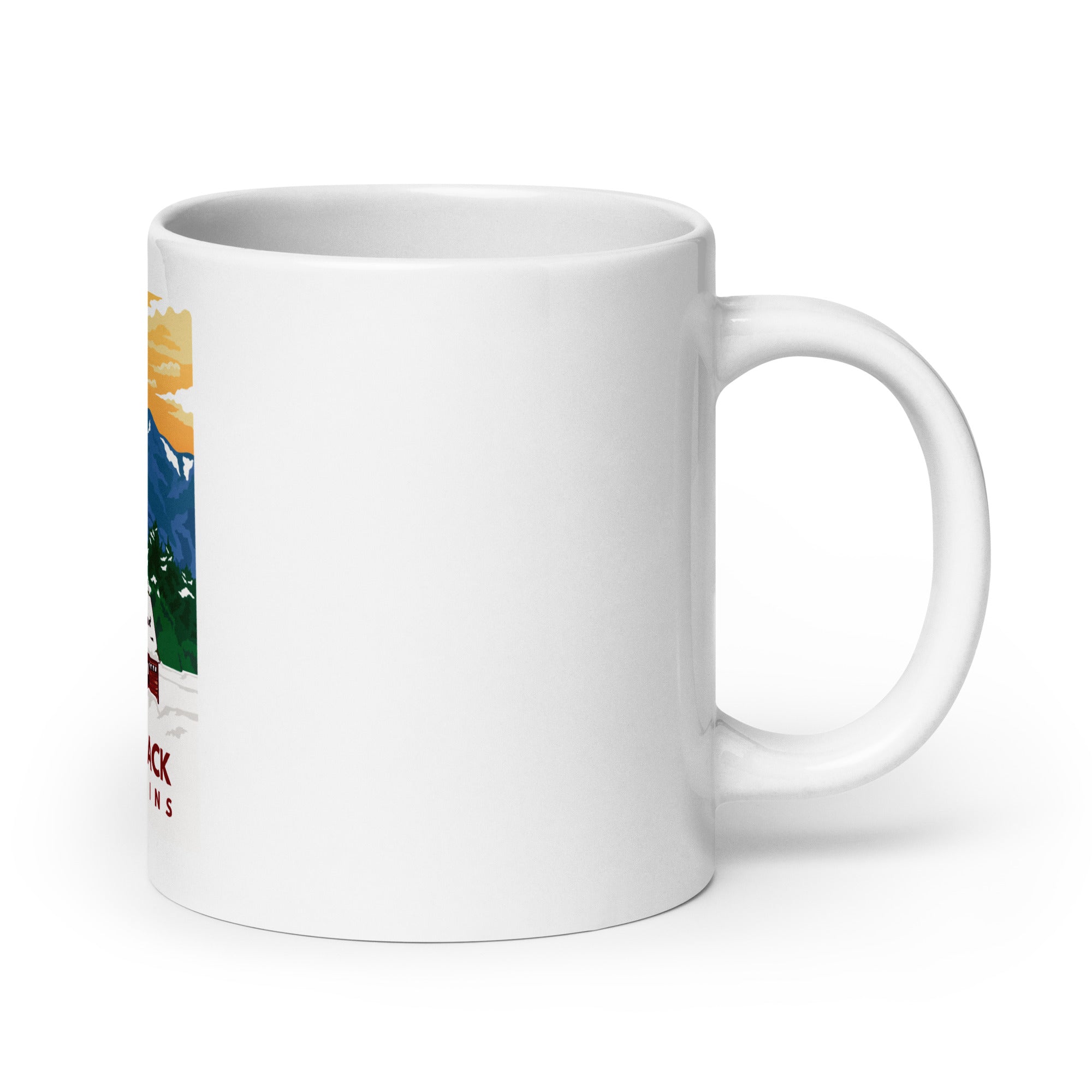 Keene Barn Ceramic Coffee Mug - 15oz Insulated Travel Tumbler for Hot & Cold Drinks - Perfect for Home, Office, Camping & Gifts