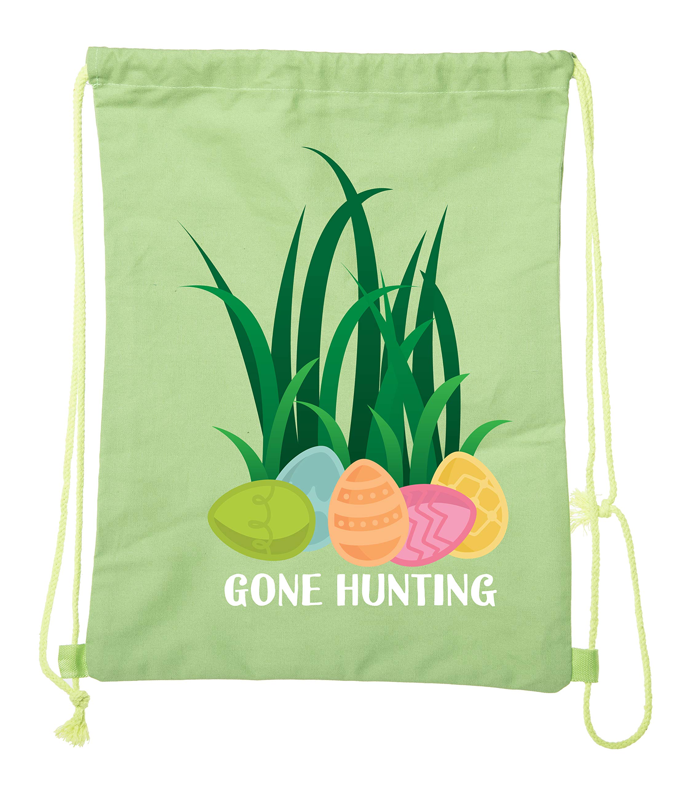 Easter Basket Backpack - Bulk Cotton Drawstring Cinch Bags for Easter Bunny Gifts | Perfect for Easter Egg Hunts, Party Favors & Holiday Celebrations