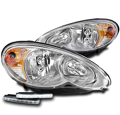 2006-2010 Chrysler PT Cruiser Replacement Chrome Headlights with 6