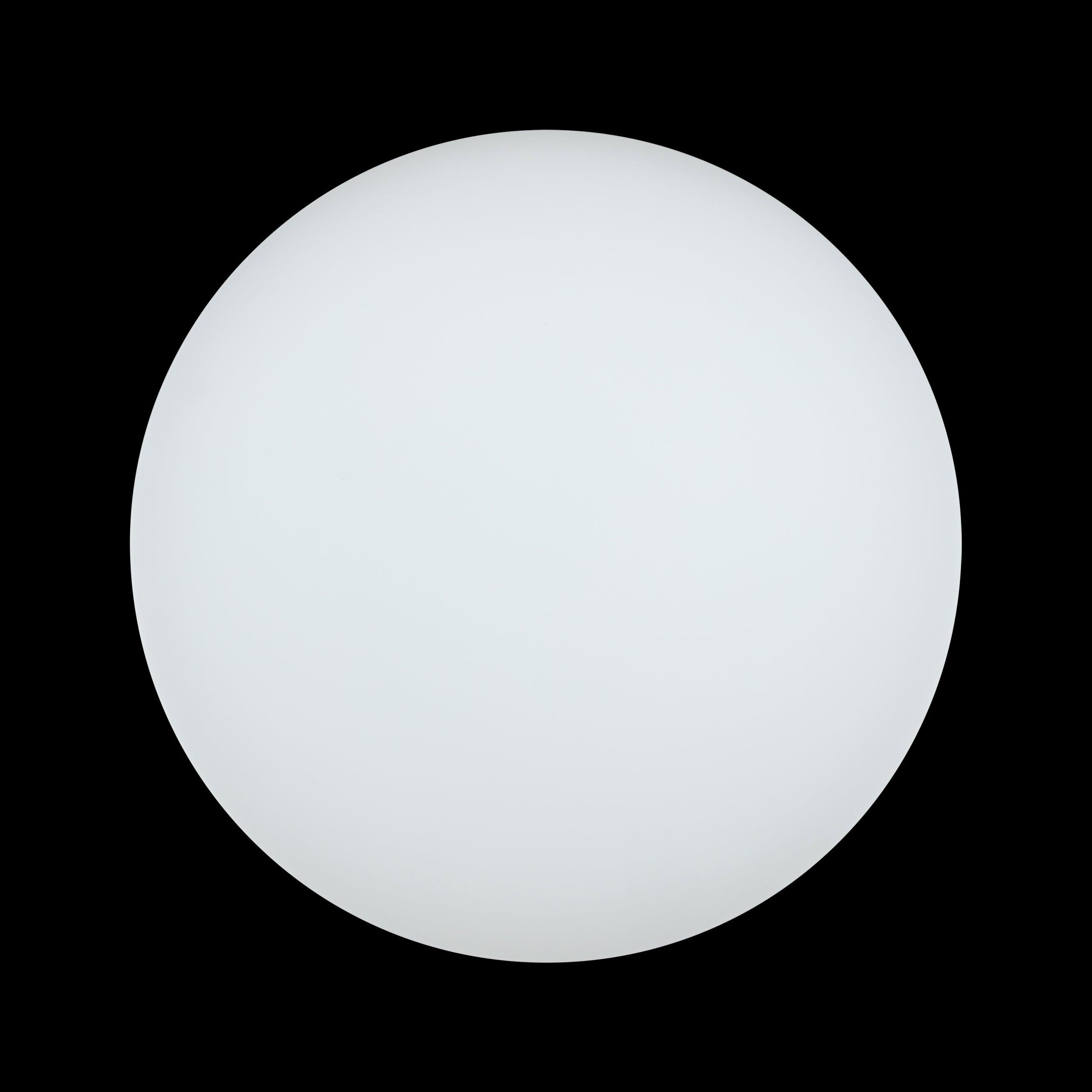 Eglo Ella White Opal Glass Flush Mount Ceiling Light Fixture - 28cm Modern Round LED Lighting for Bedroom, Kitchen, Hallway & Living Room