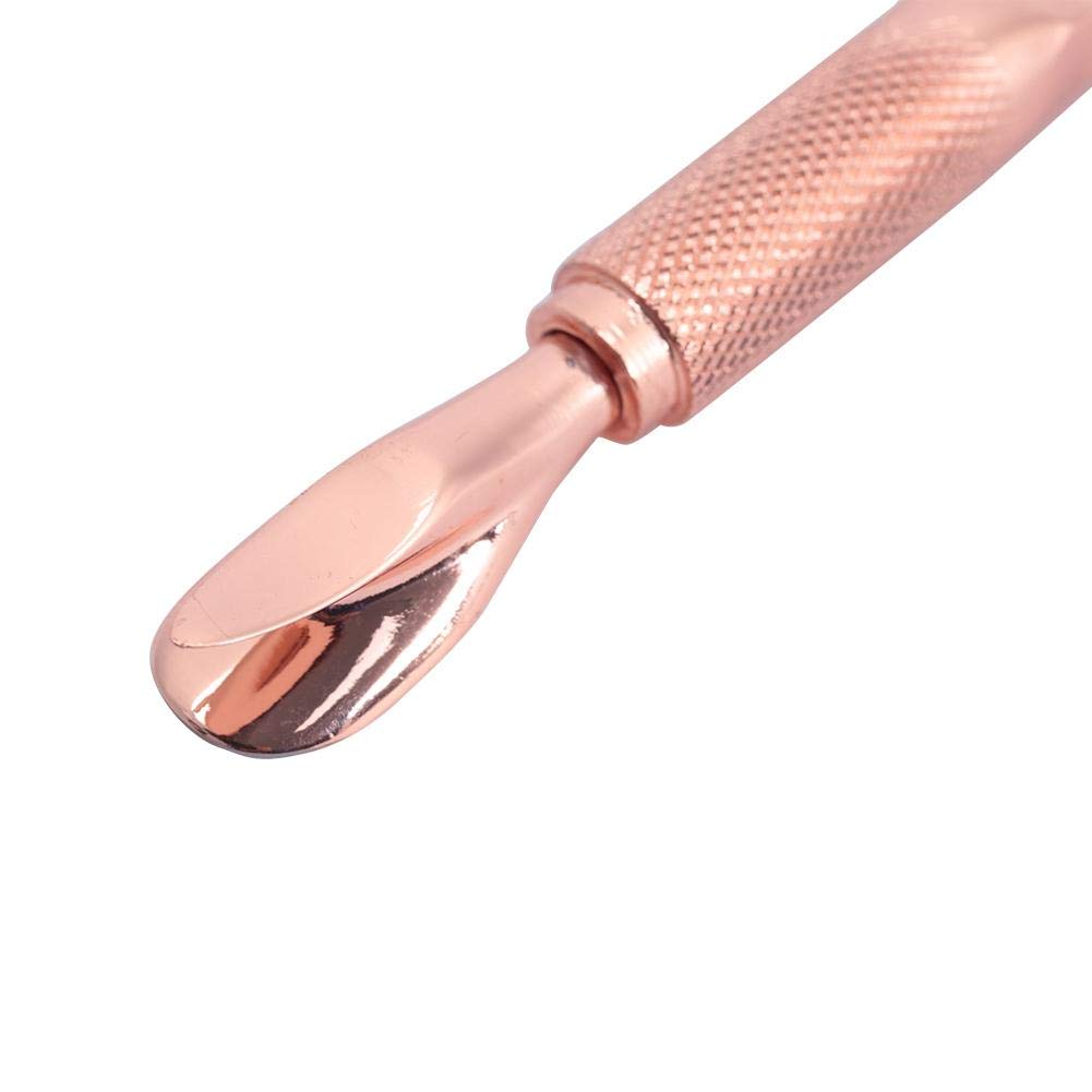 Professional Stainless Steel Cuticle Pusher & Nail Clipper - Nail Shaping Tool for Manicure, Nail Glue Removal, and Nail Art - Perfect for Home Salon & DIY Nail Care