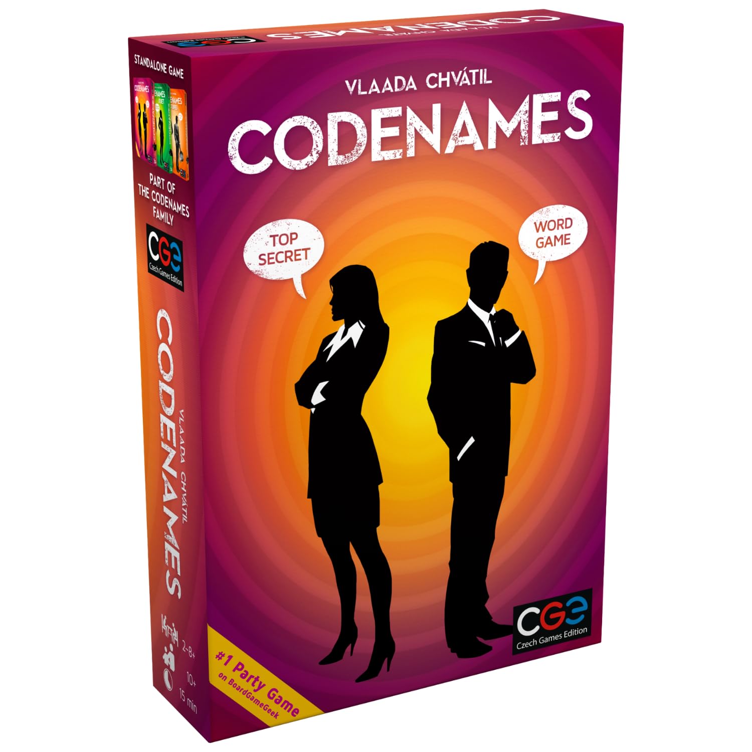 Codenames Board Game by CGE - Fun Party & Family Game Night