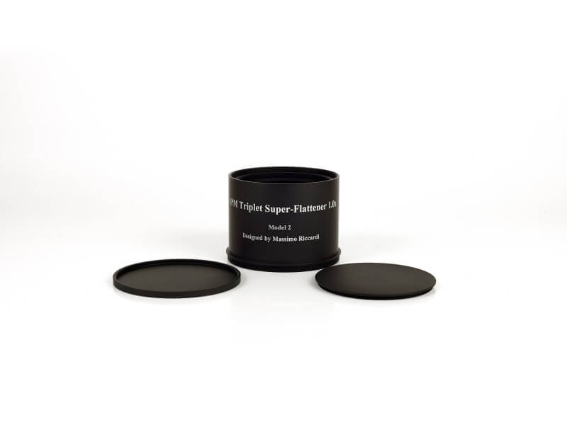 APM Riccardi Universal Apo Flattener 1.0x - Model 2 Field Flattener for Astrophotography | Compatible with Telescopes & Reducer Lenses | Perfect for Deep Sky Imaging and Wide Field Astronomy