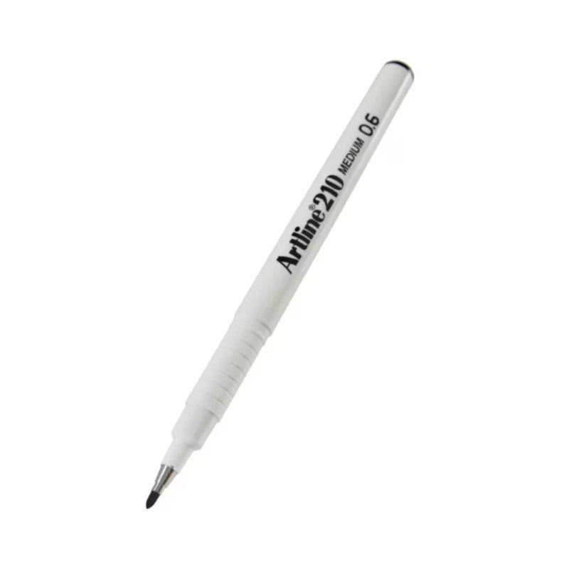 Artline 210 Fineliner Pen - 0.6mm Ultra Fine Tip Black Ink - Perfect for Sketching, Drawing, Note Taking & Calligraphy - Ideal for Artists, Students & Office Use