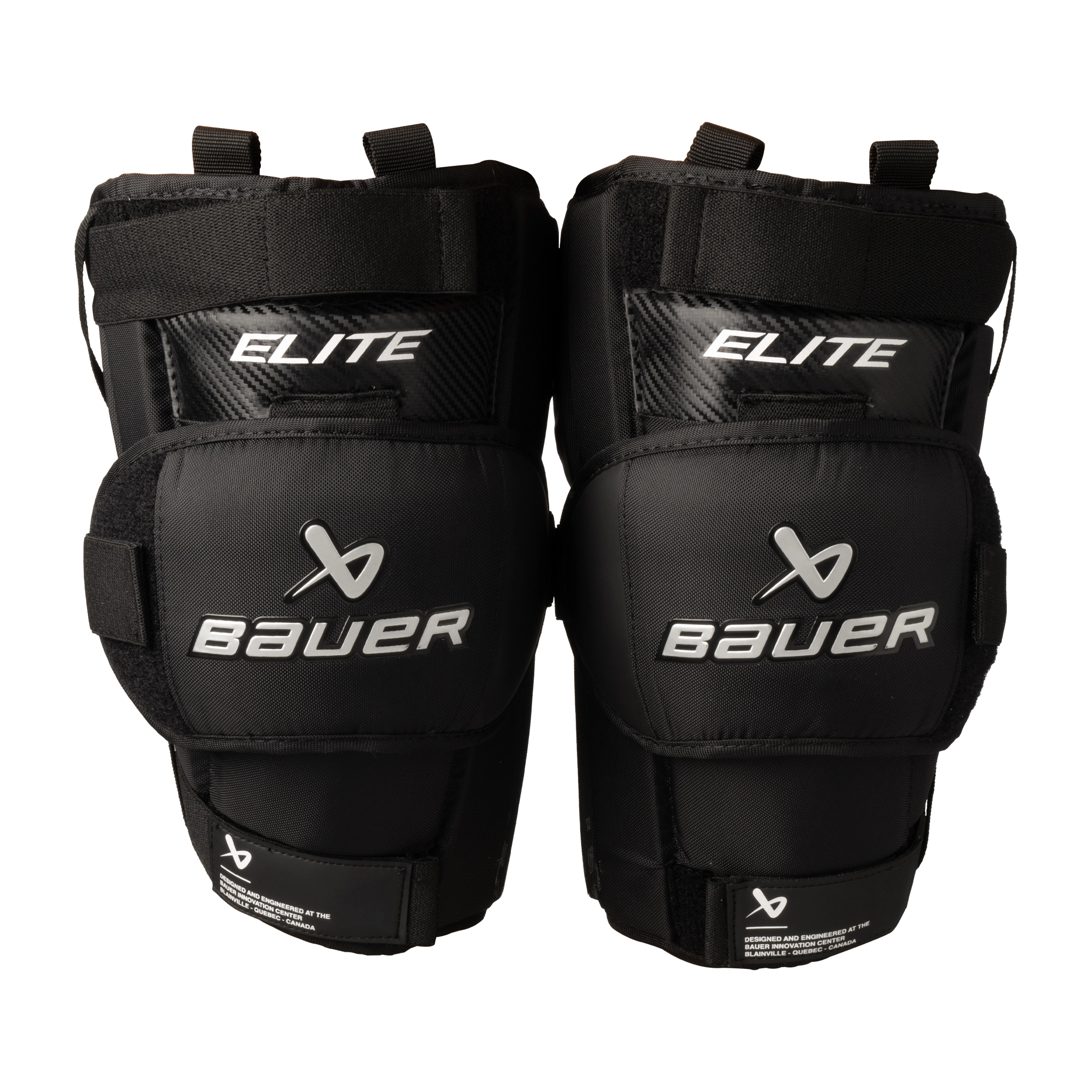 Bauer Elite Knee Guard - Intermediate Level Hockey & Sports Protection - Perfect for Hockey, Skating, and Extreme Sports
