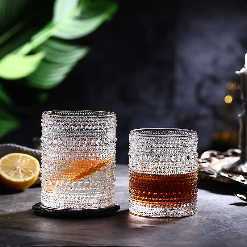 Premium 6.5 oz (200ml) Whiskey Glasses Set of 6 - Scotch, Bourbon, Brandy, Tequila, Gin & Cocktail Drinking Glasses | Elegant Barware for Home Entertaining, Gifts & Professional Tasting Events