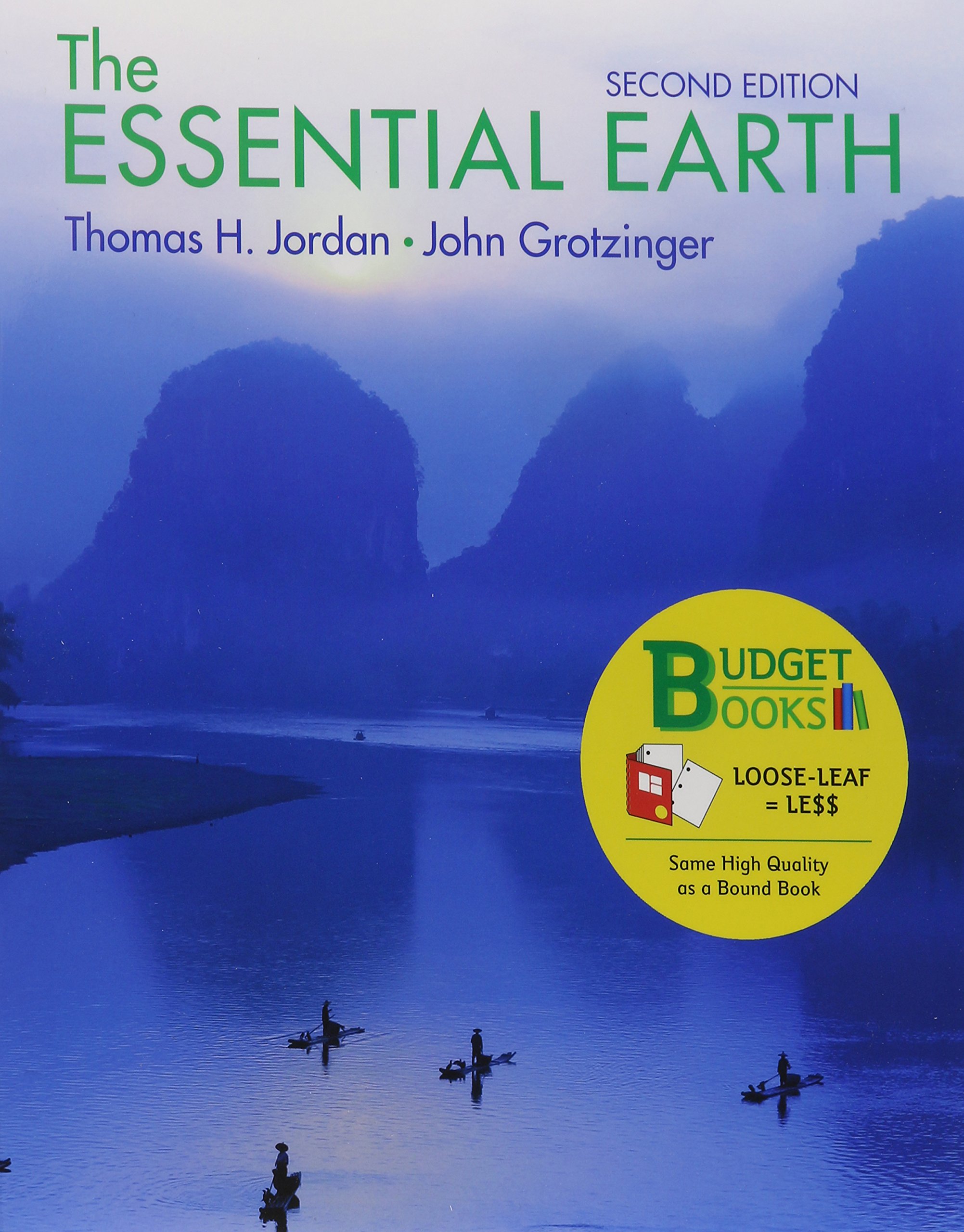 Essential Earth Loose-Leaf Textbook - Affordable Budget Edition for College Students | Perfect for Geology Classes & Self-Study