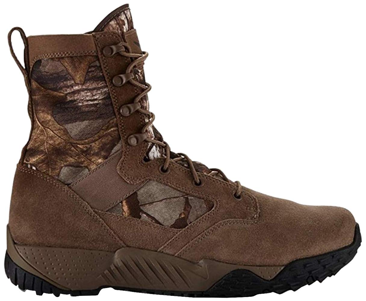 Under Armour Men's Jungle Rat Tactical Boots - Lightweight Military Boots for Hiking, Hunting & Outdoor Adventures | Durable Combat Footwear for Rough Terrain