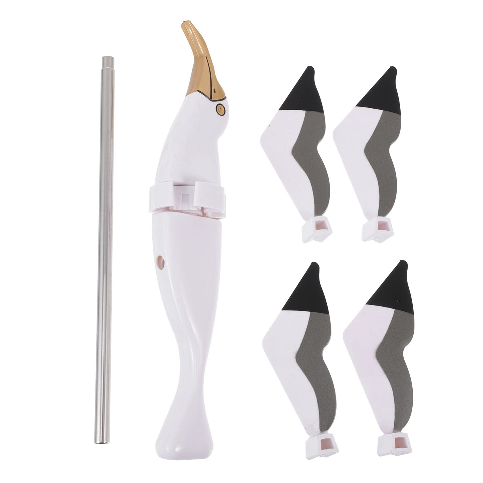 Cabilock Seagull Windmill Outdoor Garden Ornament - Decorative Seagull Garden Stakes for Patio, Lawn & Yard - Perfect for Coastal, Beach & Farmhouse Decor