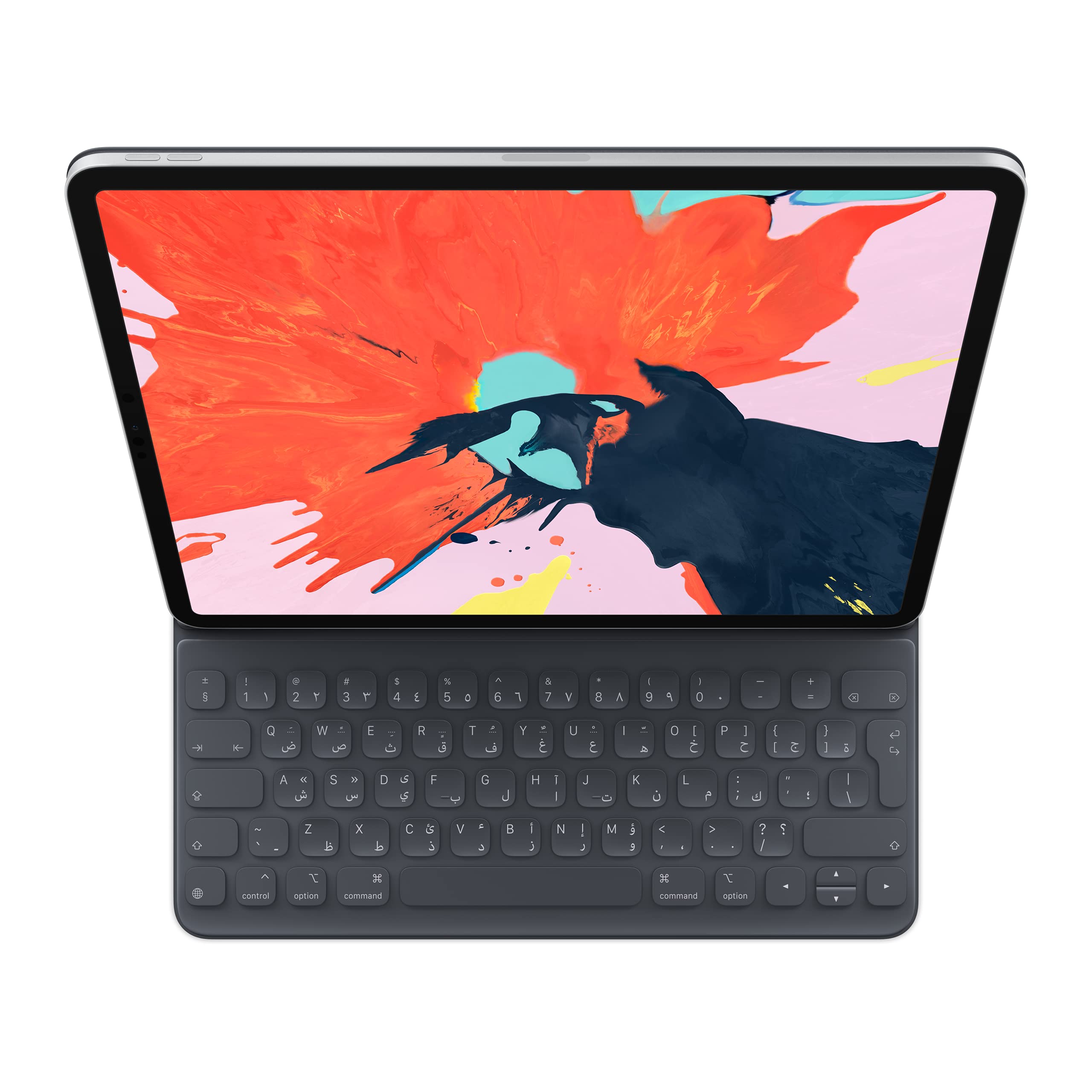 Apple Smart Keyboard Folio for iPad Pro 12.9-inch (3rd Gen) - Slim Wireless Keyboard with Backlit Keys | Compatible with 2018 & 2020 iPad Pro Models | Perfect for Work, Travel & Creative Projects