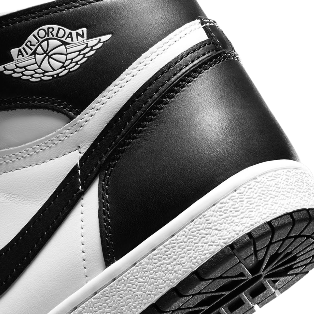 Original Air Jordan 1 Retro High '85 Basketball Shoes - Black & White Panda Colorway for Men | Classic Sneakers for Streetwear, Basketball & Casual Wear