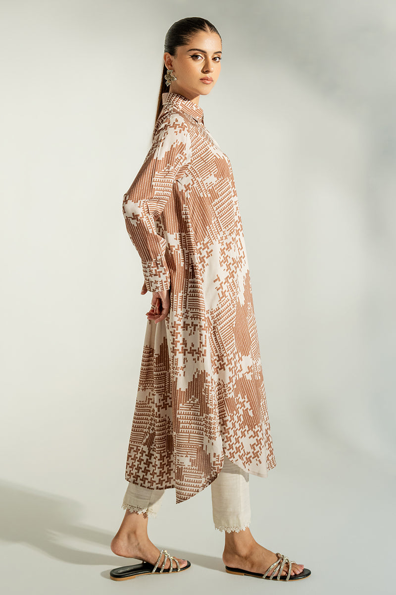 IKAT Fusion Linen 1-Piece Dress - Boho Chic Floral Print Maxi Dress for Women | Perfect for Beach Vacations, Summer Parties & Casual Outings