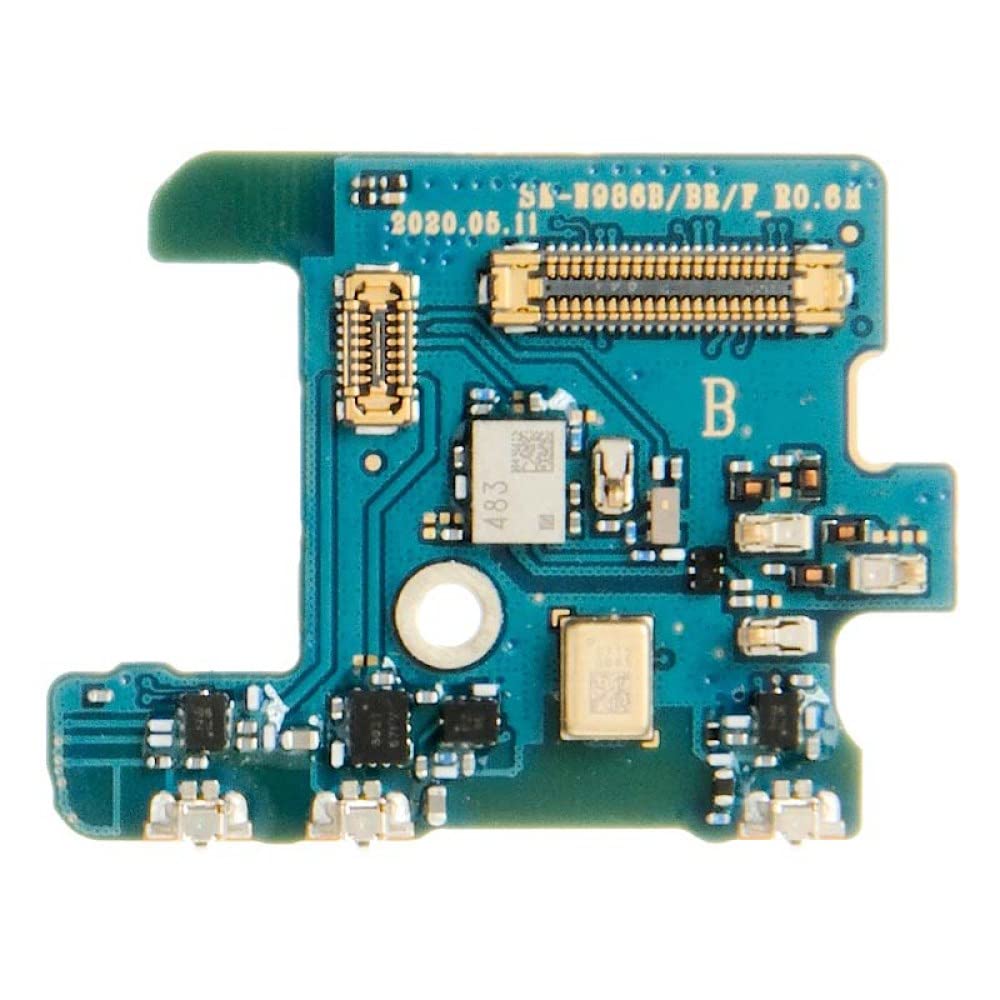 Professional Microphone Board Replacement for Samsung Galaxy Note 20 Ultra - International Version with Separator Card | Fix Audio Issues for Calls & Recording