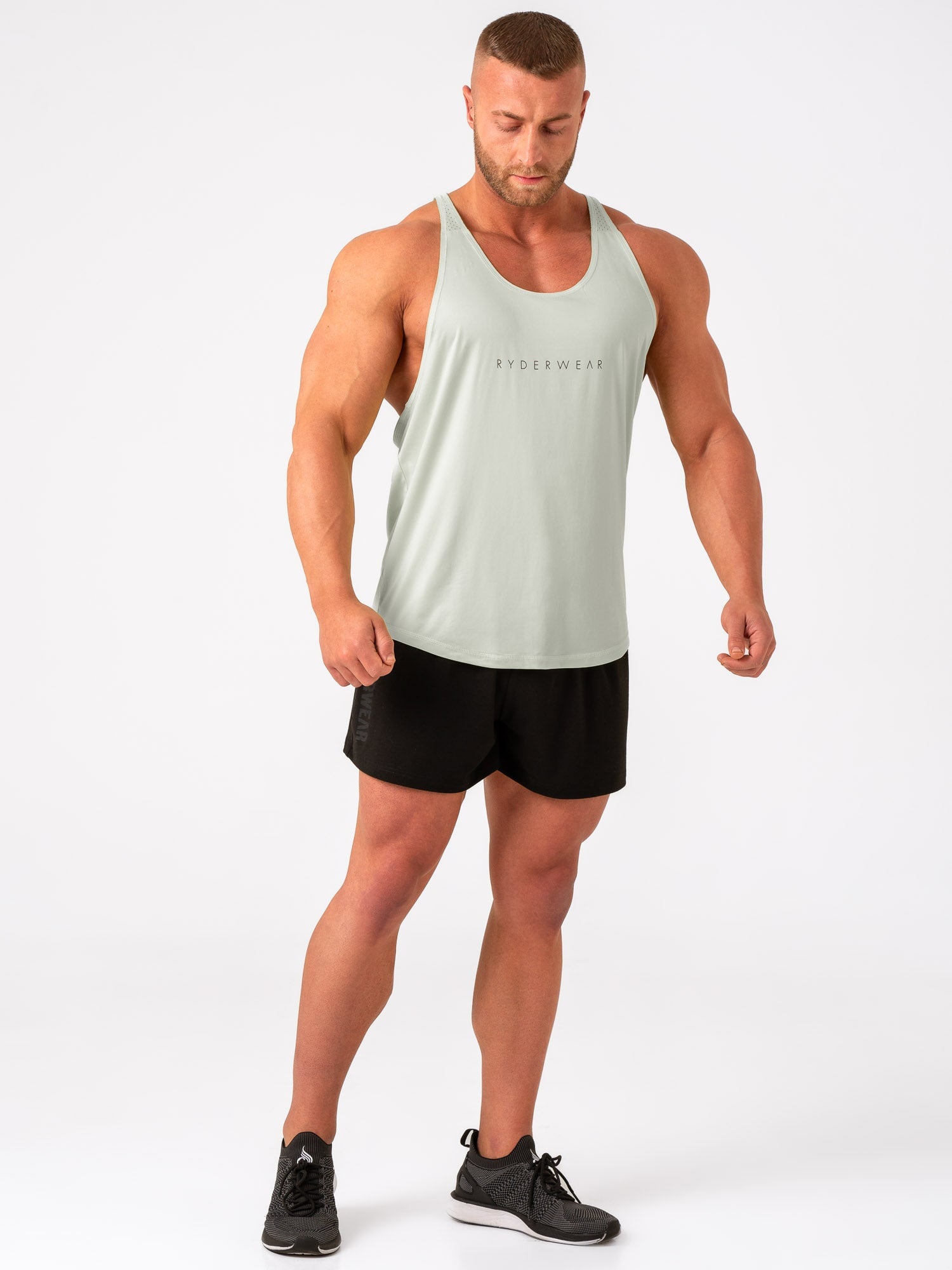 Ryder T Back Spearmint - Comfortable & Stylish Women's Tank Top for Yoga, Gym & Casual Wear