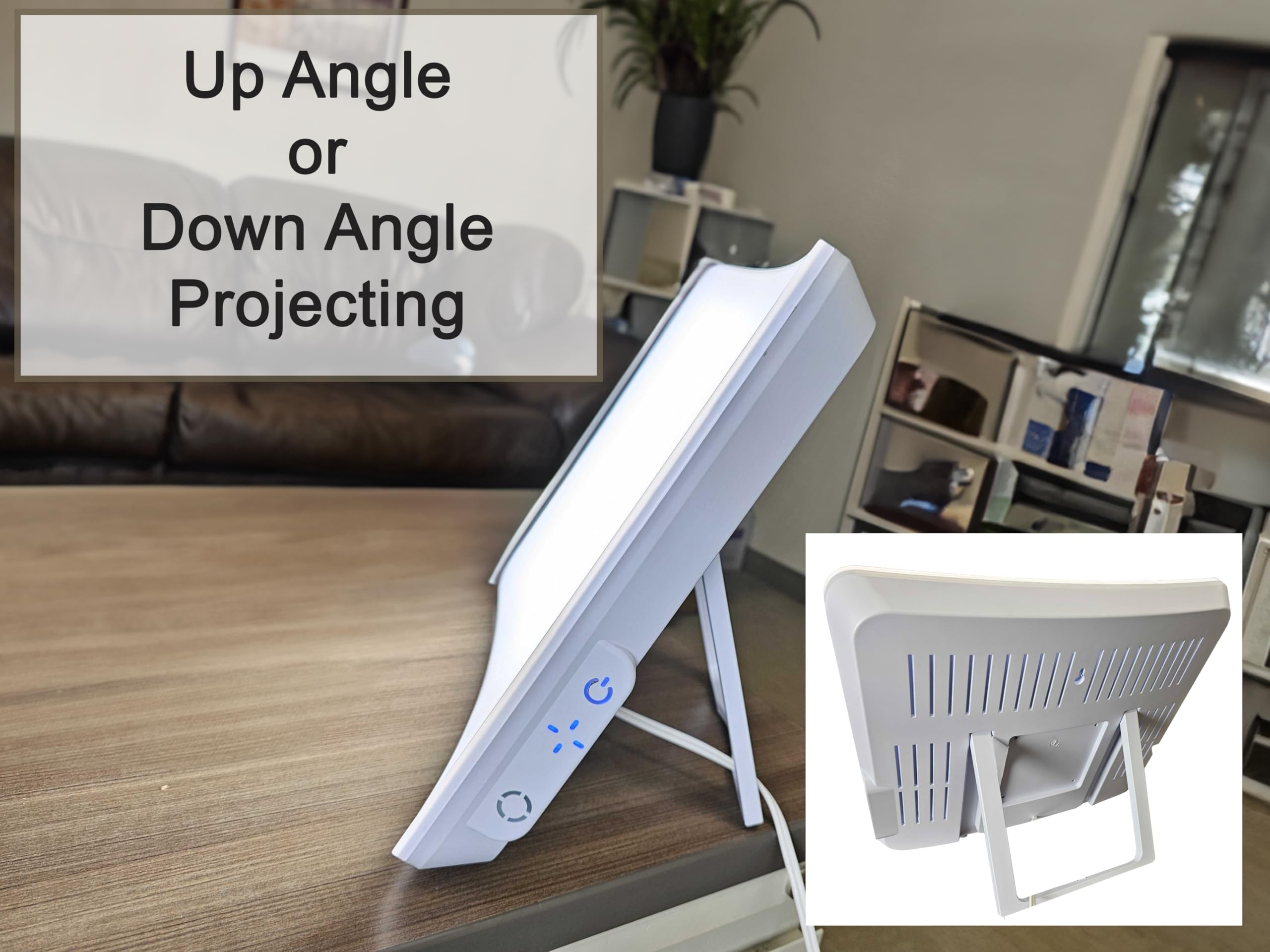 Carex Day-Light Elite 10,000 LUX Bright Light Therapy Lamp - Sunlight Therapy Lamp for Low Energy & SAD Relief - Perfect for Home, Office & Seasonal Affective Disorder Treatment