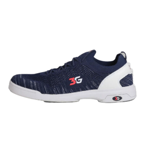 3G Ascent Blue Men's Right Hand Bowling Shoes - Comfortable & Durable for League Play & Tournaments - Perfect for Right-Handed Bowlers