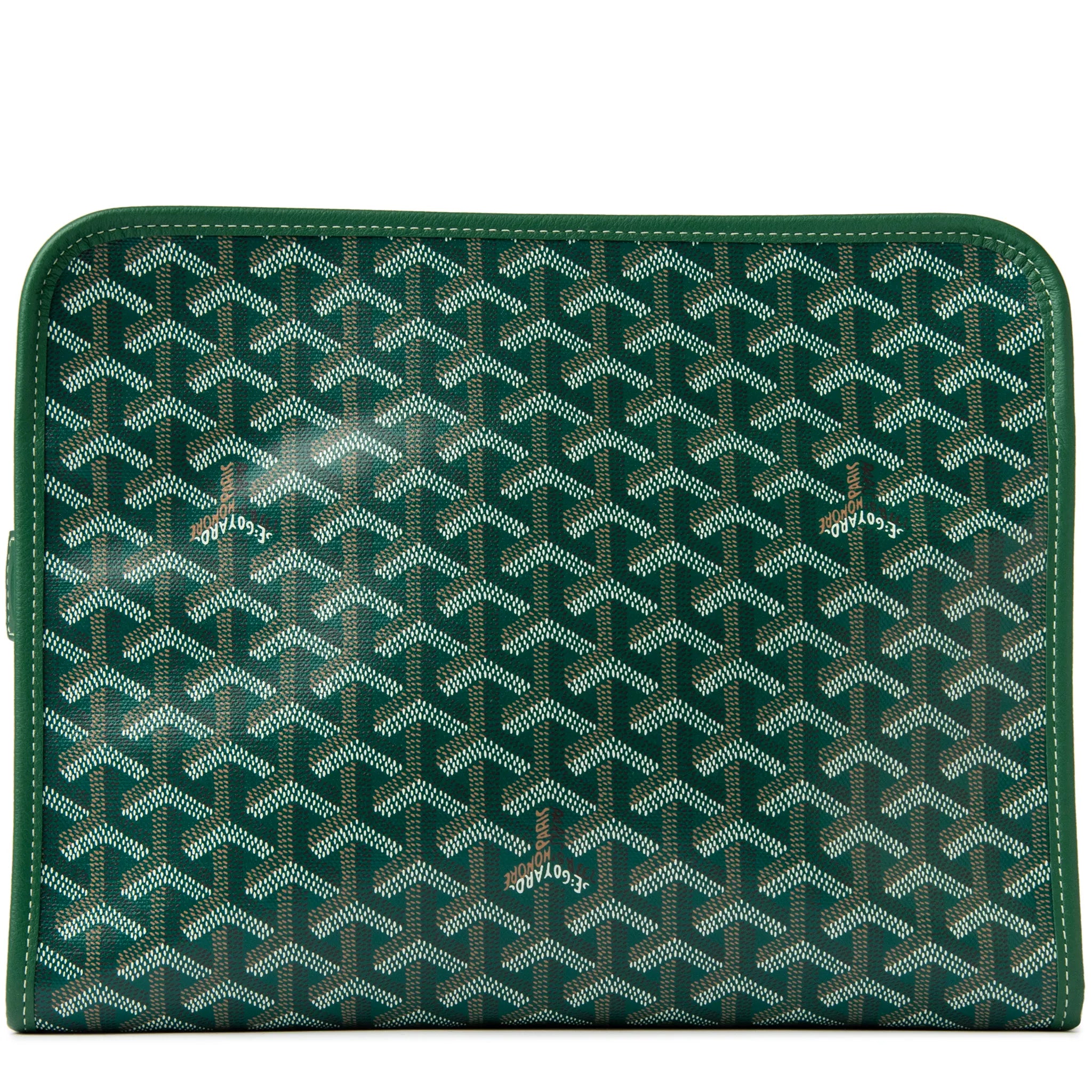Goyard Jouvence GM Green Washbag | Luxury Waterproof Travel Cosmetic Bag for Women & Men | Perfect for Travel, Gym, and Everyday Use