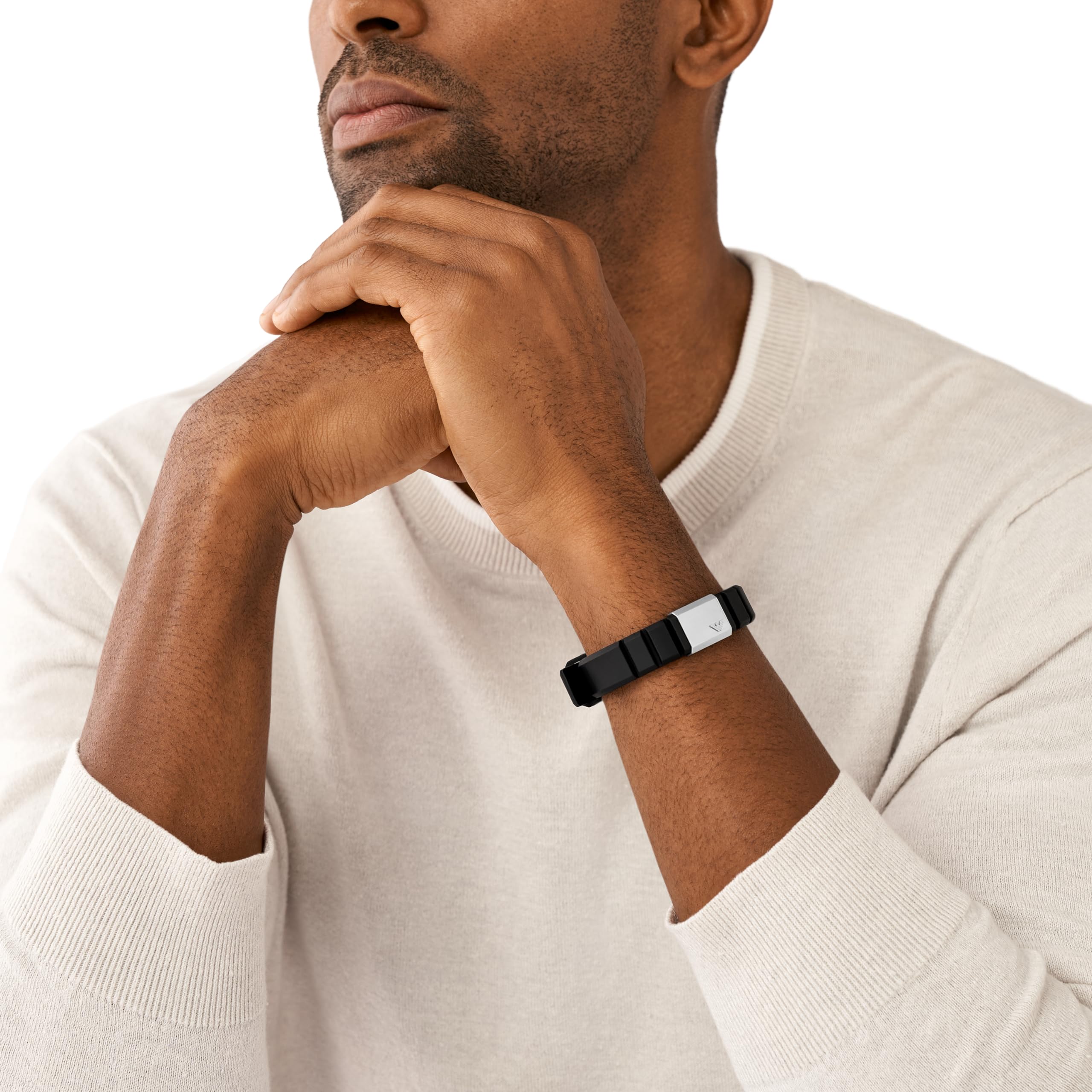Emporio Armani Men's Stainless Steel Casual Bracelet - Stylish & Durable Fashion Accessory for Everyday Wear, Gifts & Special Occasions