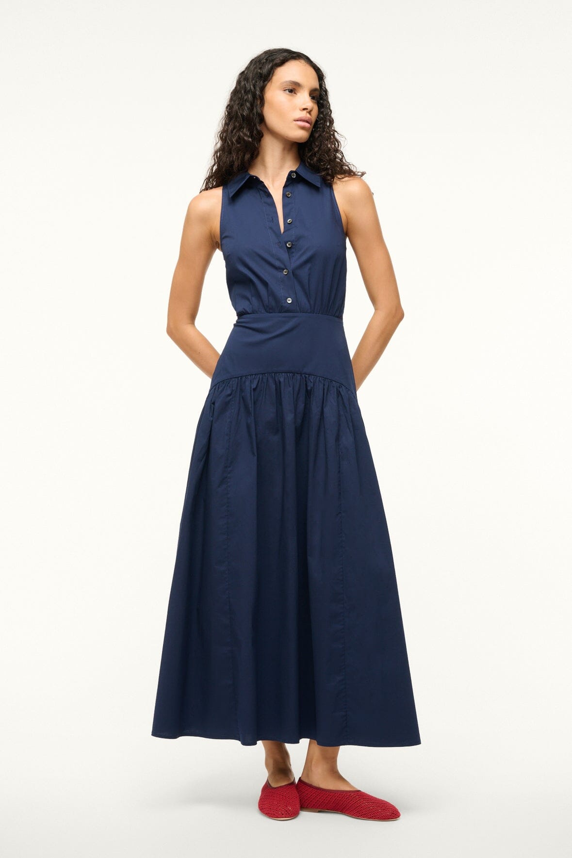 ROMY DRESS | Navy Blue Women's Casual Dress | Perfect for Summer Outfits, Beach Vacations & Date Nights