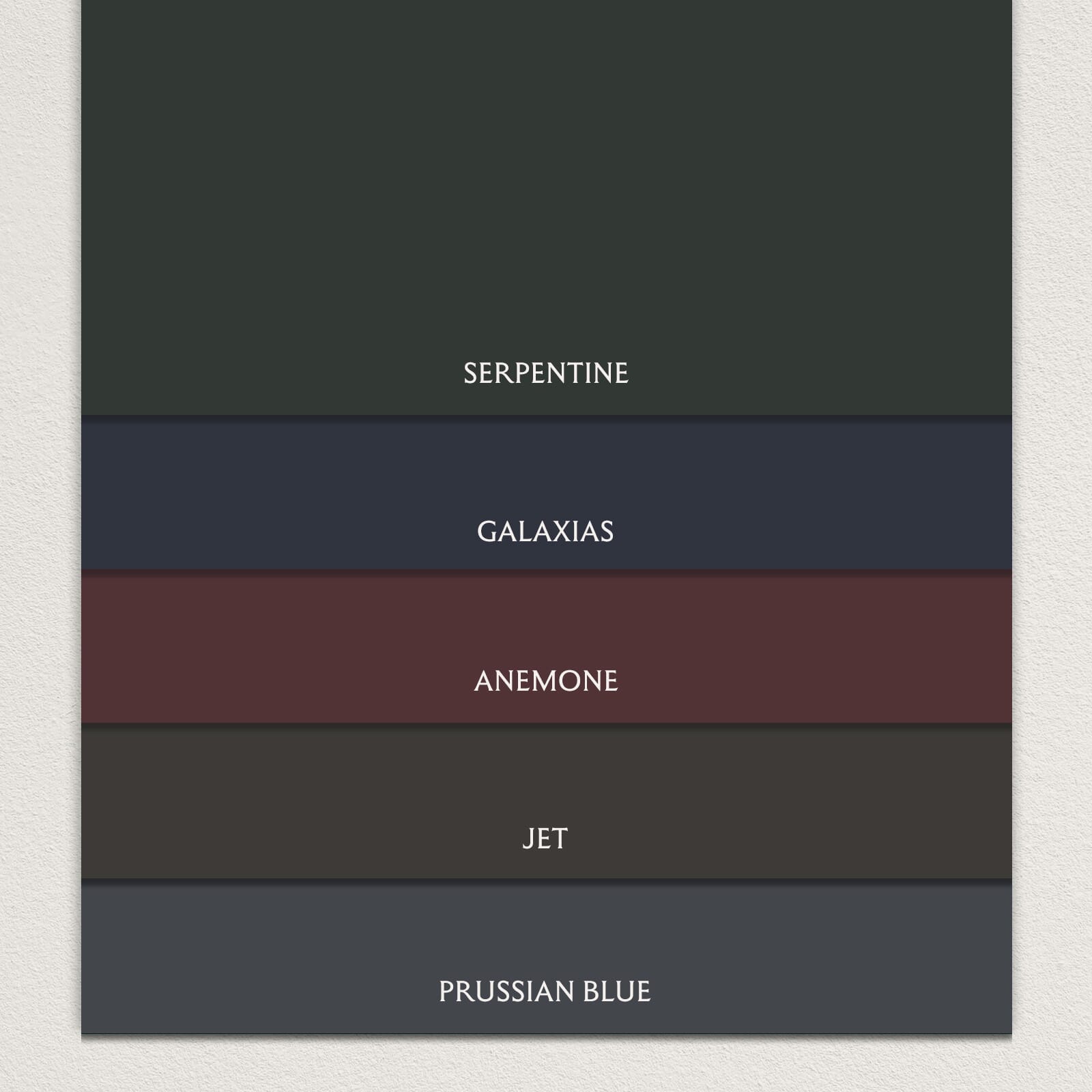 Premium Dark Paint Sample Pack - 12 Rich & Deep Color Swatches for Home Decor & Interior Design | Perfect for Walls, Furniture & DIY Projects