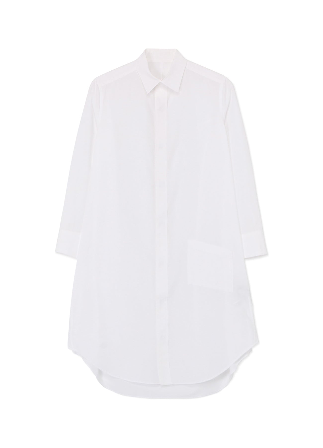 Stylish Cotton Broadcloth Balloon Silhouette Shirt Dress with Box Pocket - Perfect for Casual Outings, Office Wear & Summer Fashion