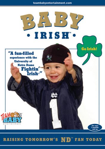 Baby Irish - Raising Tomorrow's ND Fan Today! - Fun & Educational Baby DVD for Notre Dame Fans - Perfect for Family Bonding & Early Childhood Learning