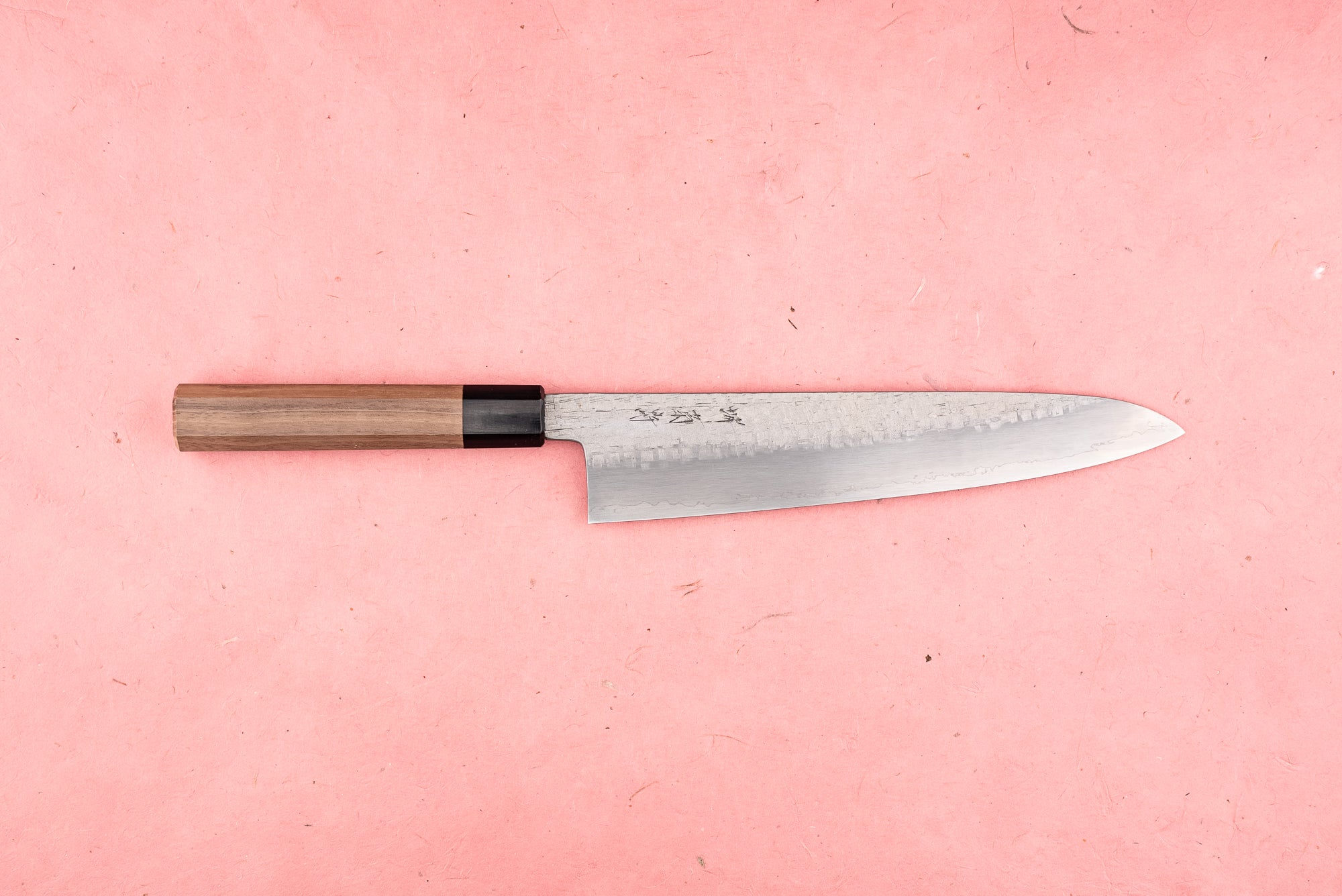 Premium Sakai Kikumori Ginsan Tsuchime Gyuto 240mm Japanese Chef Knife - High Carbon Stainless Steel, Hammered Finish - Perfect for Sushi, Meat Cutting & Professional Kitchen Use