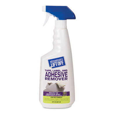 22oz Tape Label & Adhesive Remover (6-Pack) - Heavy Duty Sticky Residue Cleaner for Walls, Glass, Floors & Surfaces - Perfect for Home, Office & Industrial Use