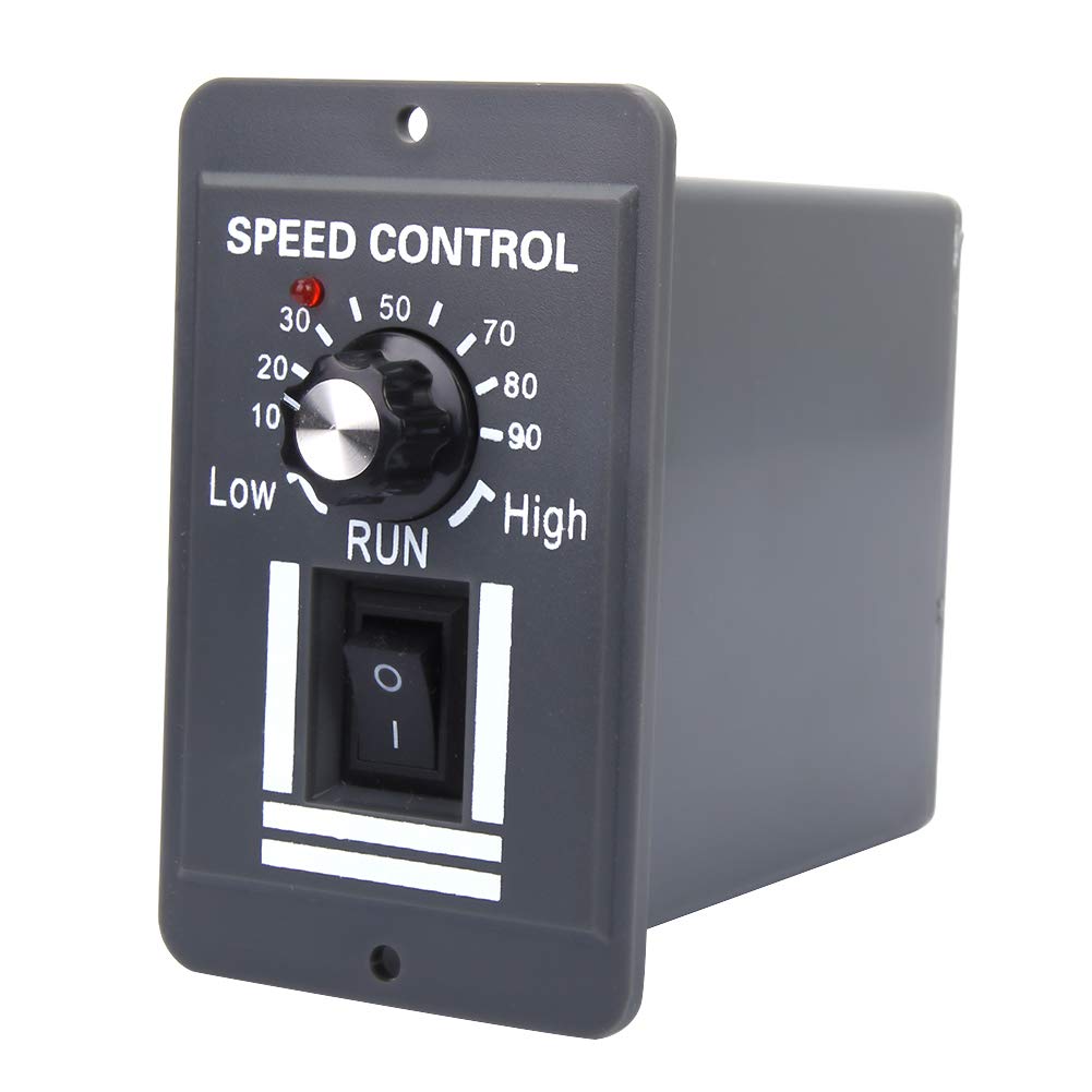 400W DC Motor Speed Controller - Compact AC Motor Governor for DIY Projects, Robotics, and Industrial Automation