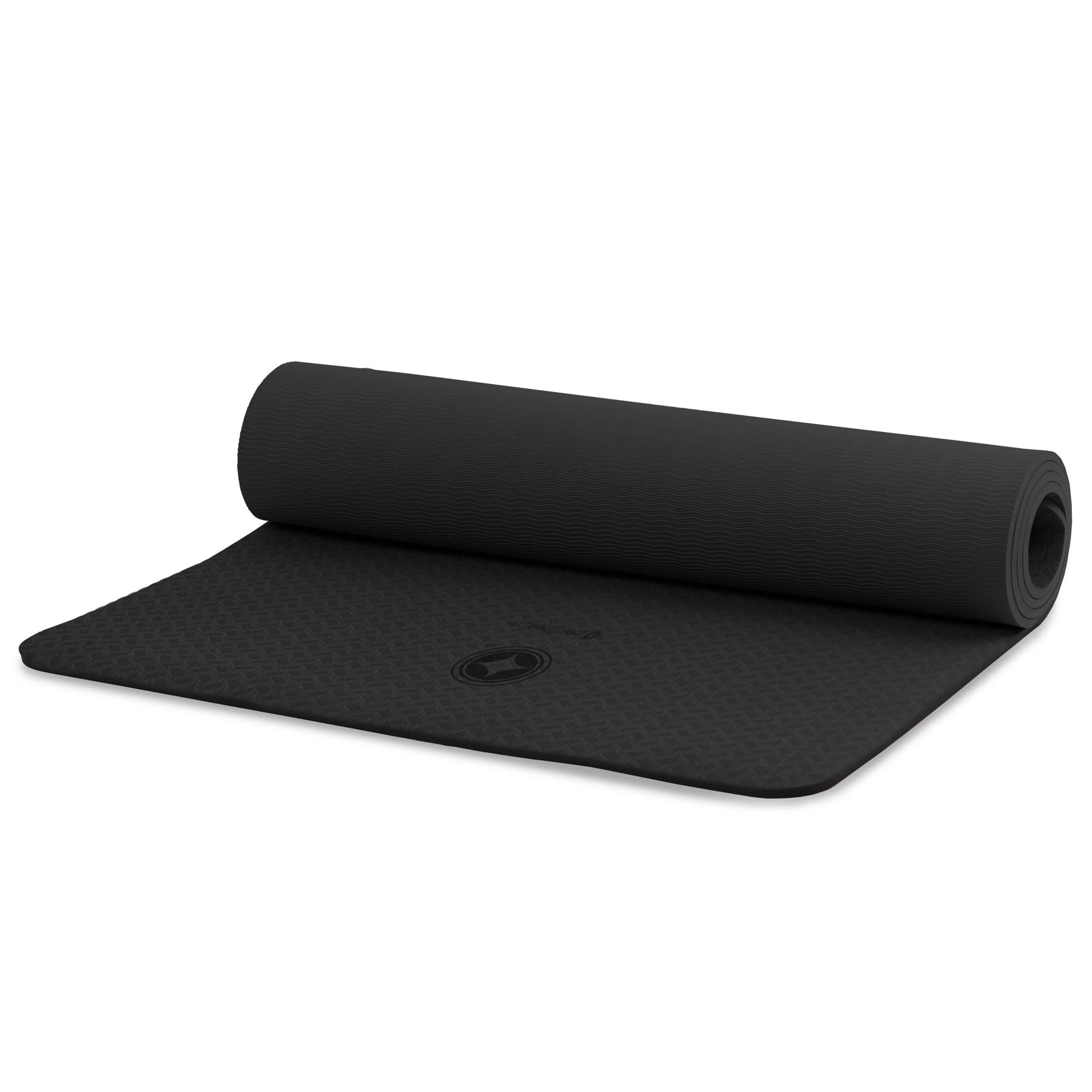 STOTT PILATES Eco-Friendly Yoga Mat - Non-Slip, Extra Thick & Cushioned for Pilates, Yoga & Fitness - Perfect for Home Workouts, Studio Sessions & Travel