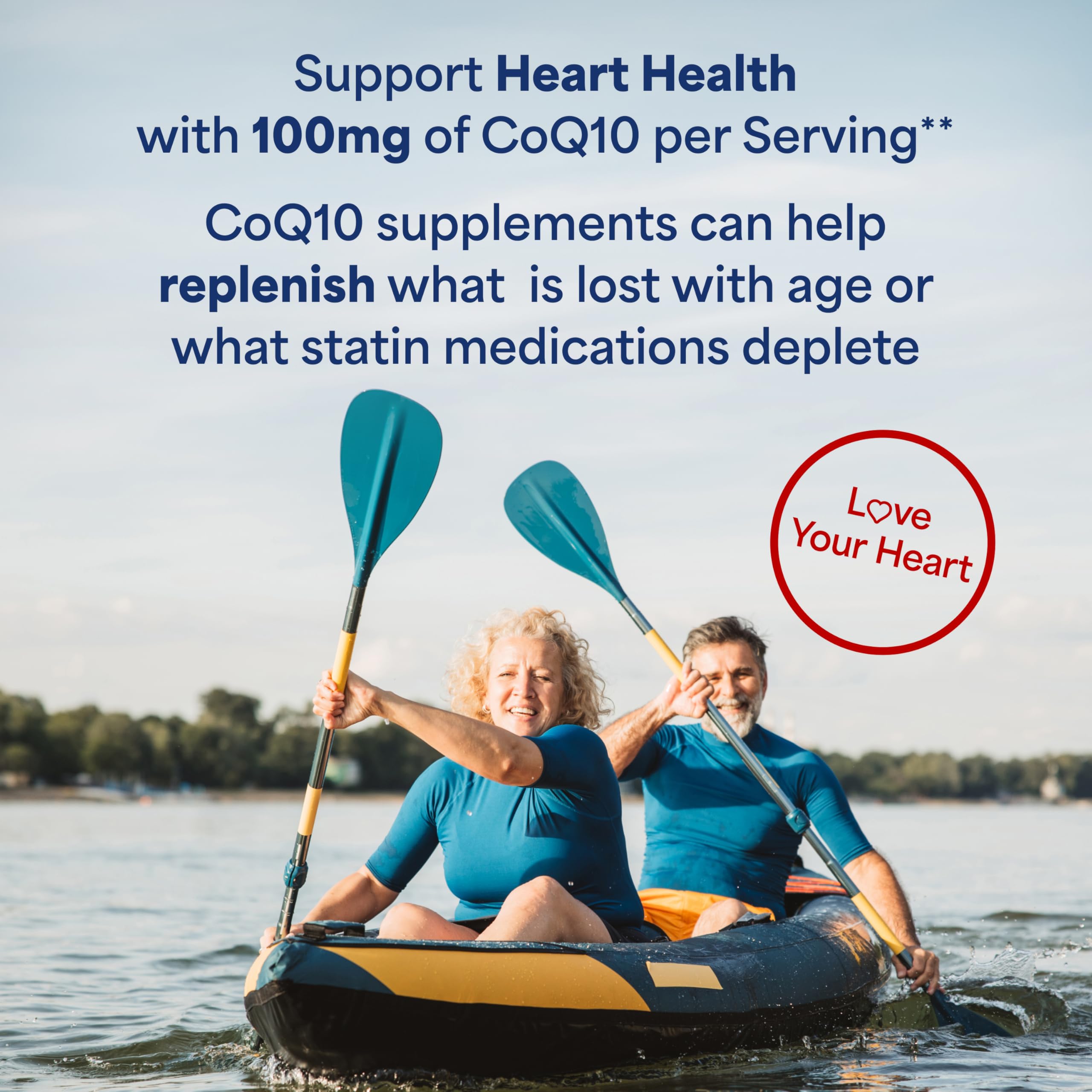 Puritan's Pride CoQ10 100mg Softgels - Heart Health & Blood Pressure Support Supplement with Antioxidant Benefits for Energy & Healthy Aging - 240 Rapid Release Capsules (2-Pack) - Perfect for Daily Wellness Routine & Cardiovascular Support