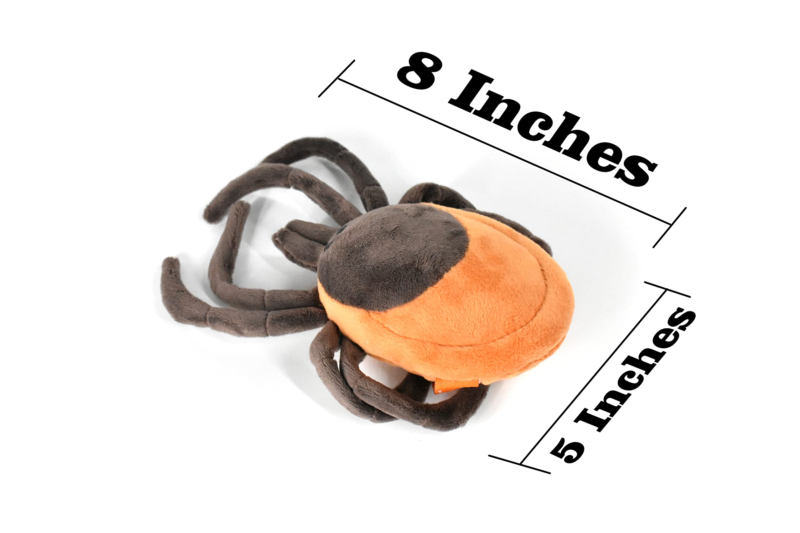 8 Inch CWG Tick Stuffed Plush Insect Toy - Soft & Cuddly F4306 B323 for Kids, Collectors & Home Decor