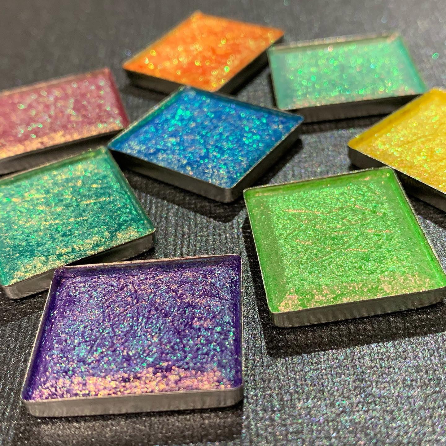 Bloodline Vibrant Multichrome Eyeshadow Palette - Long Lasting Highly Pigmented Makeup for Party, Night Out & Special Occasions